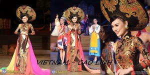 Vietnam Won Best in National Costumes at Miss Grand International 2014