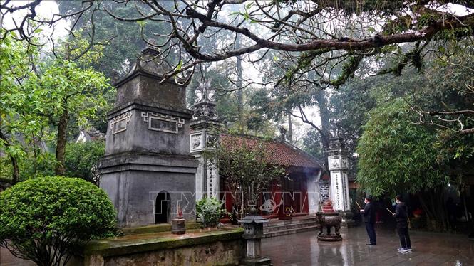The peaceful and ancient atmosphere at Hung King temple