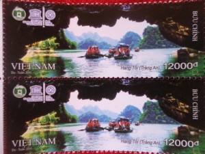 Release Stamps of World Heritage Trang An